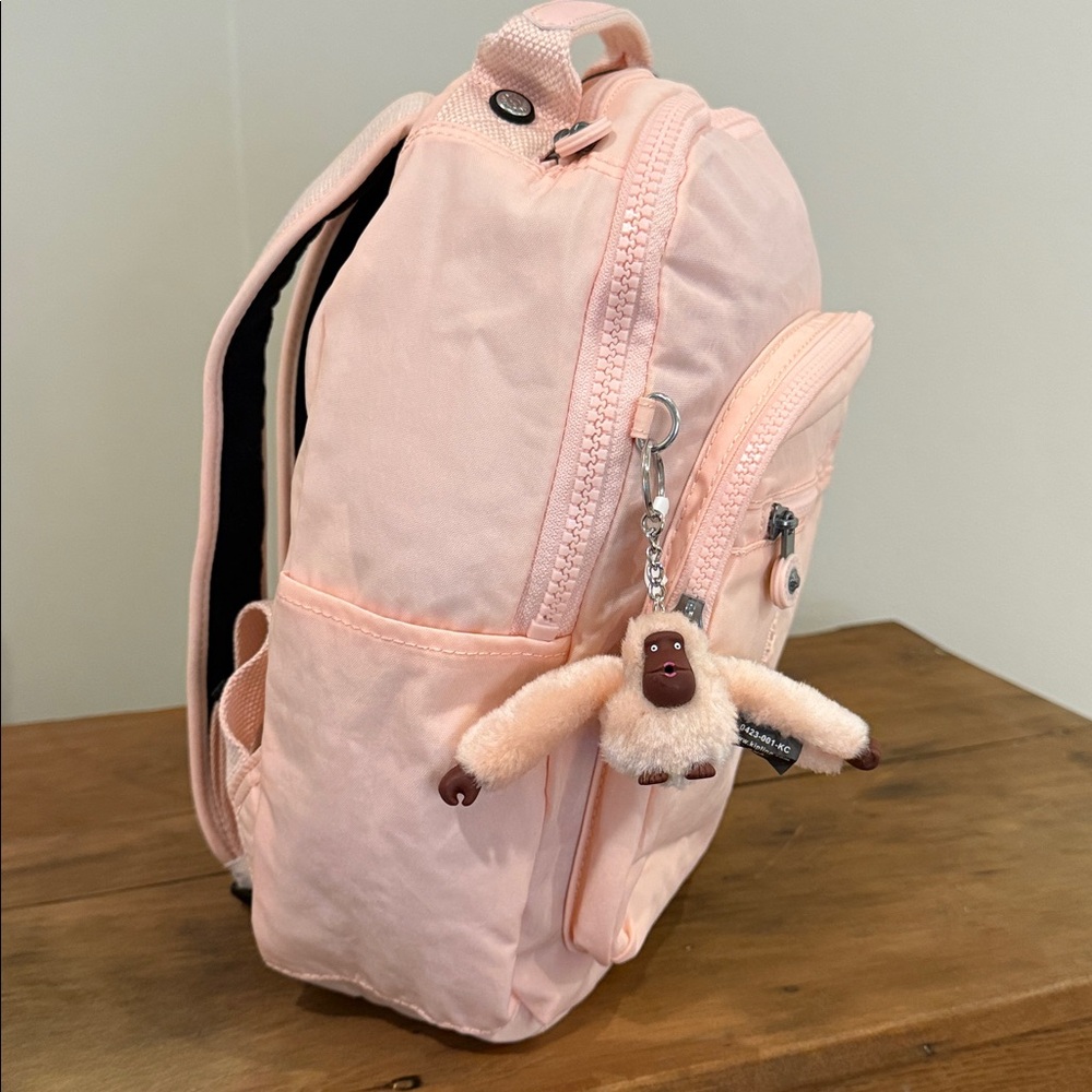 Kipling Light Pink Backpack - Picture 2 of 7